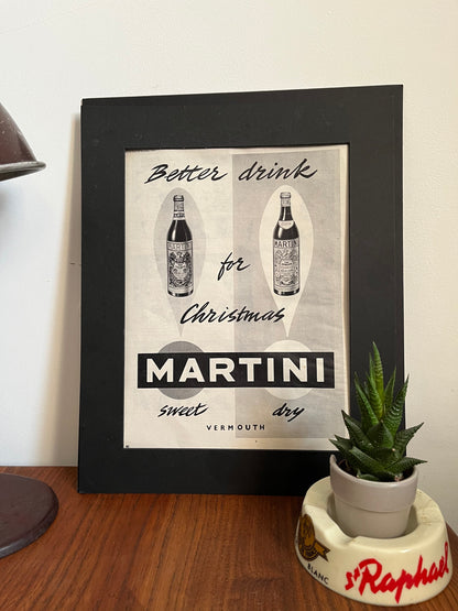 Vintage Advertisement - Martini Vermouth, 1950