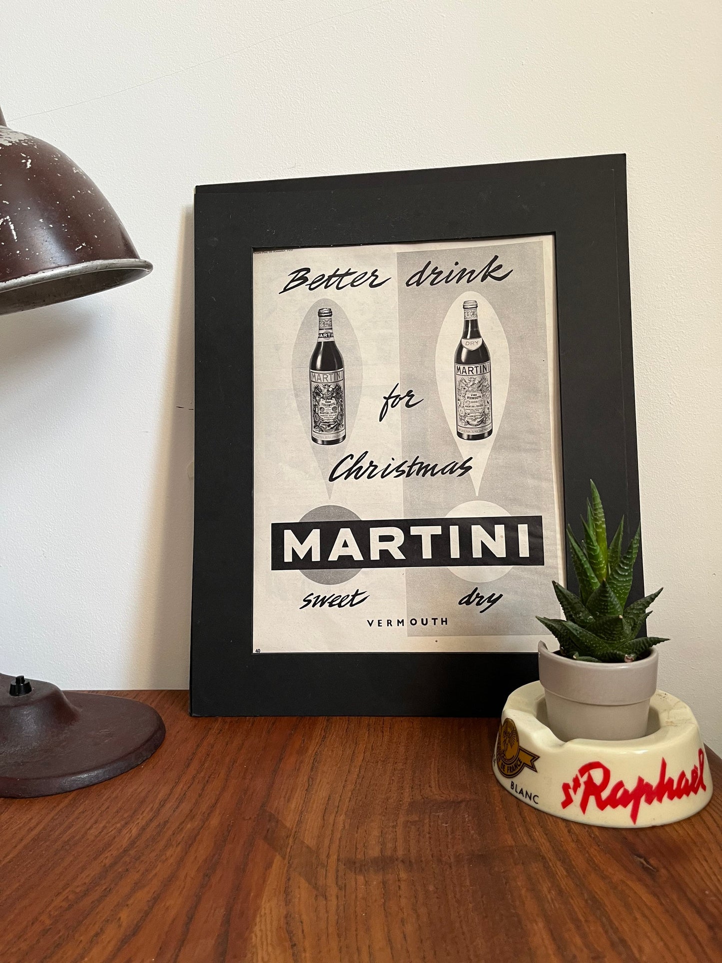 Vintage Advertisement - Martini Vermouth, 1950