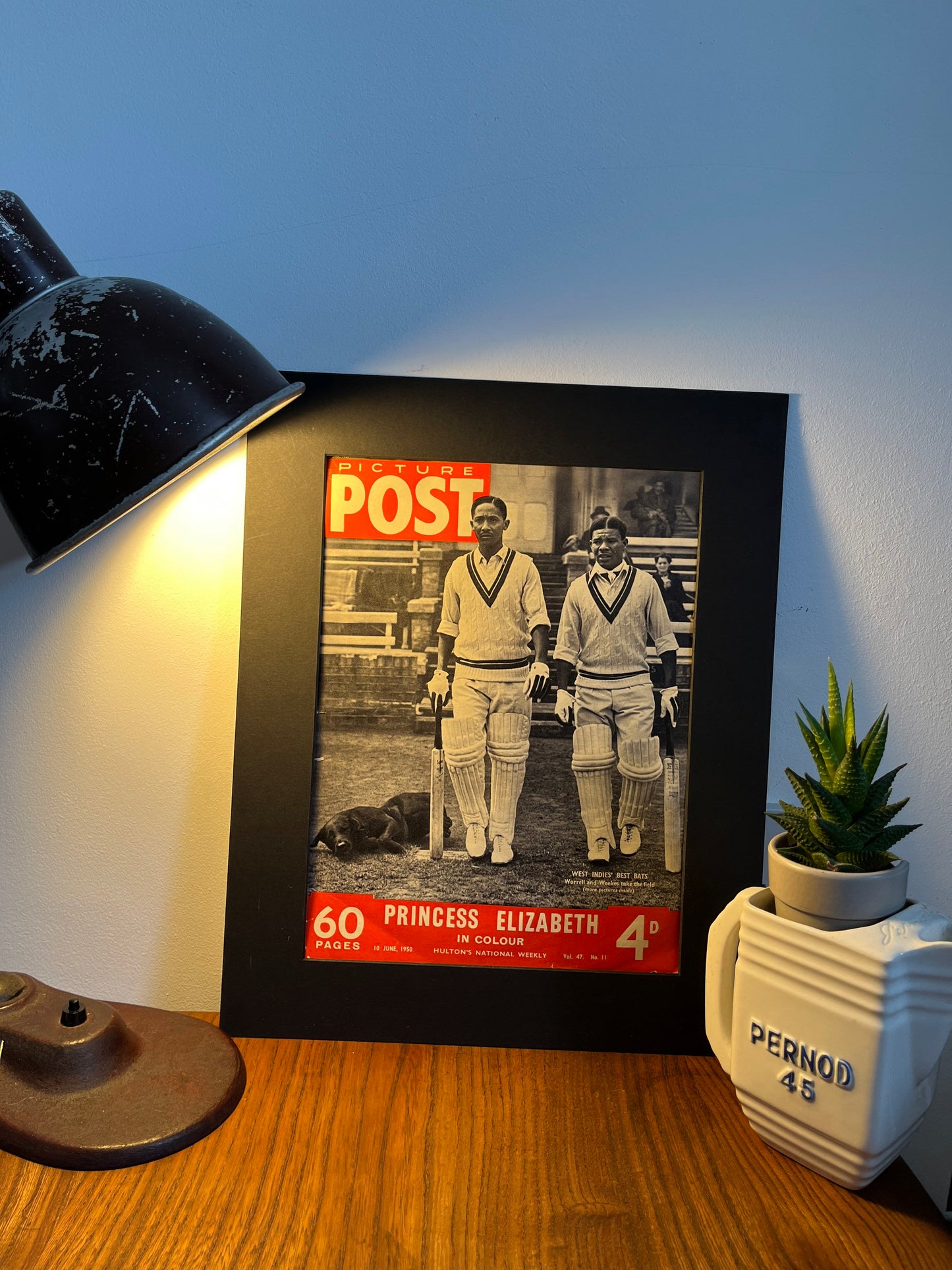 Vintage Magazine Cover - Picture Post, West Indies Cricket, Original 1950