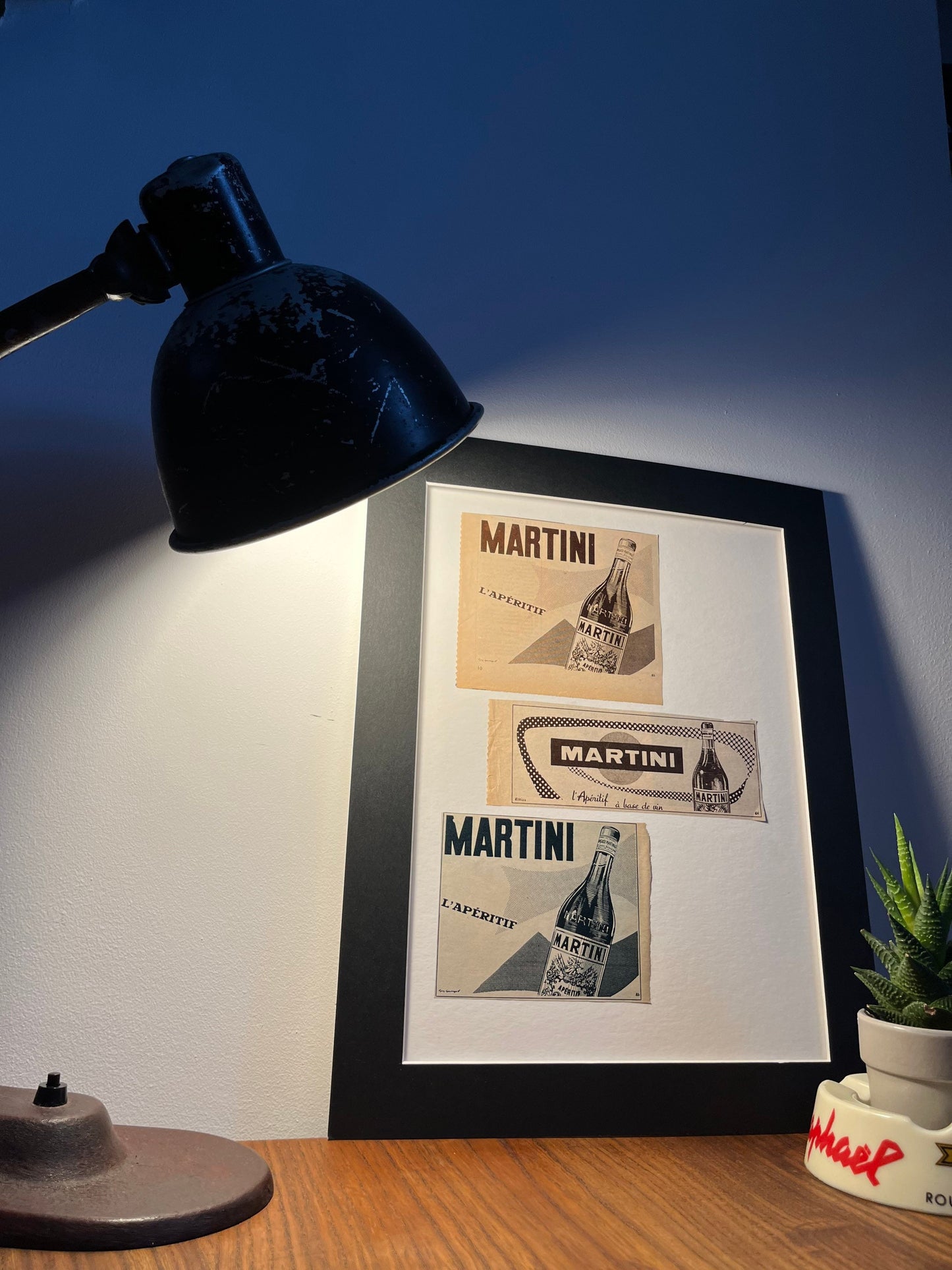 Vintage Advertising Artwork - Martini, Original Italian, 1950s