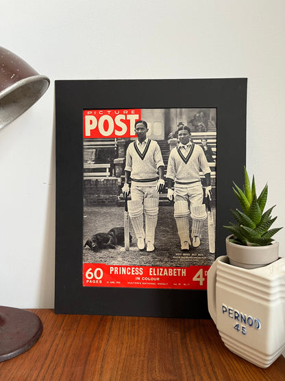 Vintage Magazine Cover - Picture Post, West Indies Cricket, Original 1950