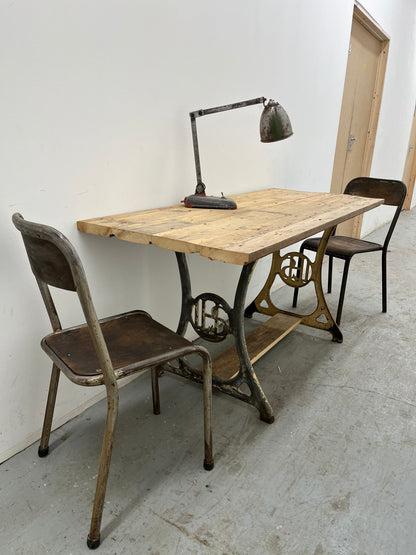 Vintage Bespoke Industrial Tables by Commission