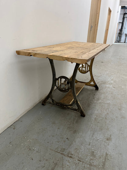 Vintage Bespoke Industrial Tables by Commission