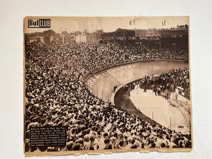 Vintage Cycling Print - Tour de France Winner, Gino Bartali, Original 1948