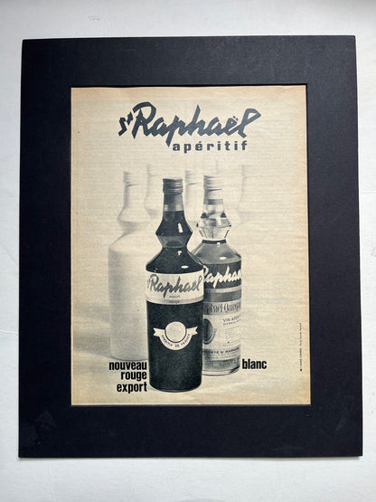 Vintage Advertising Print - St Raphael France, c1963