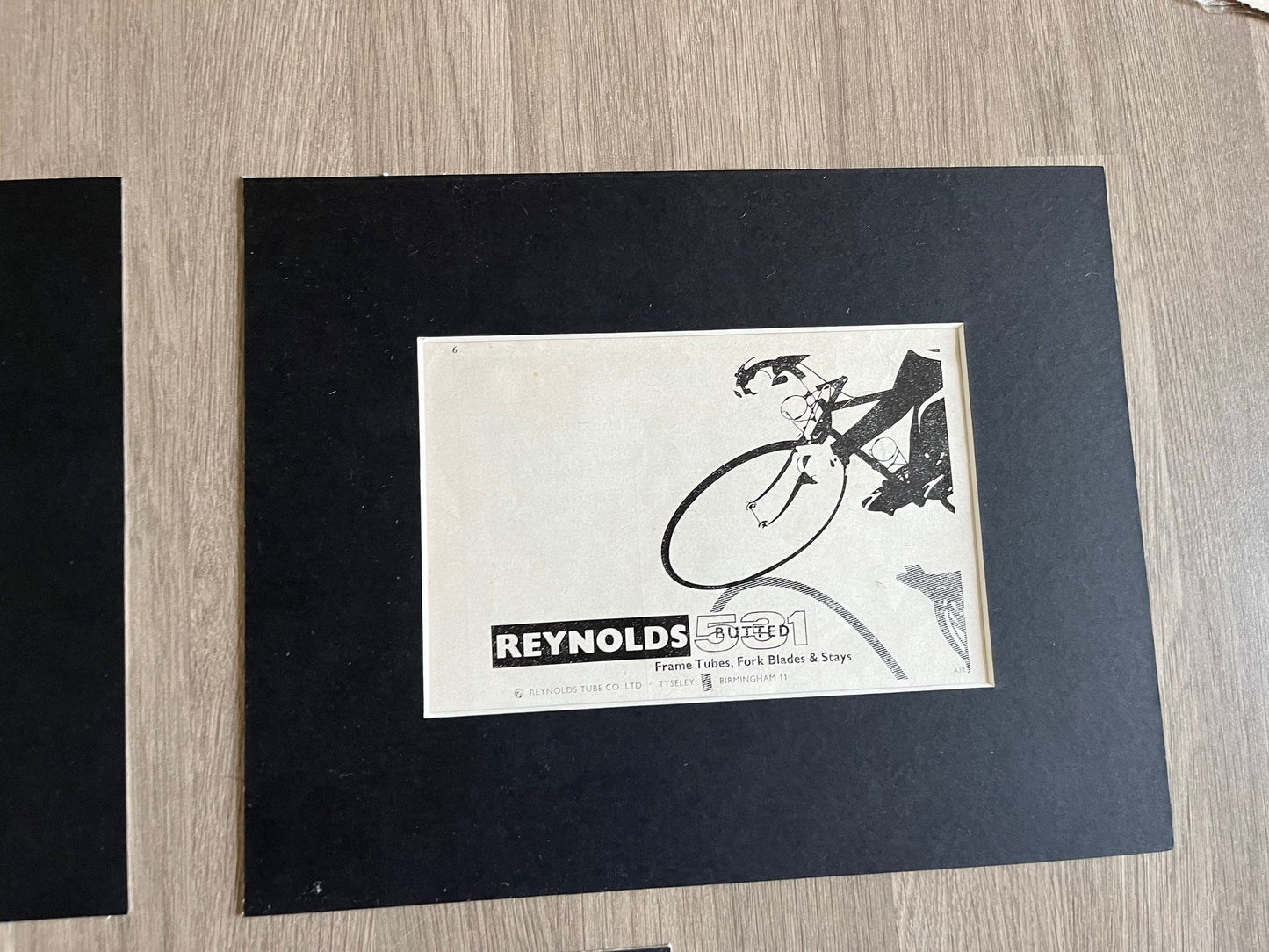 Vintage Cycling Advertisements - Reynolds 531, Original 1960s